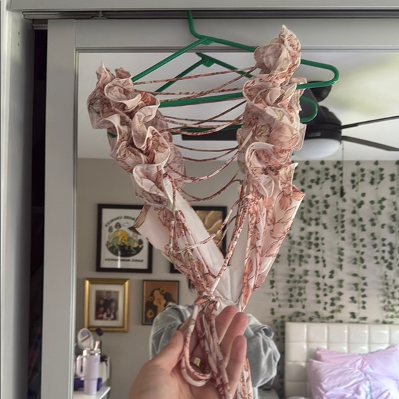 Floral Pink Maxi Dress - Picture 6 of 9